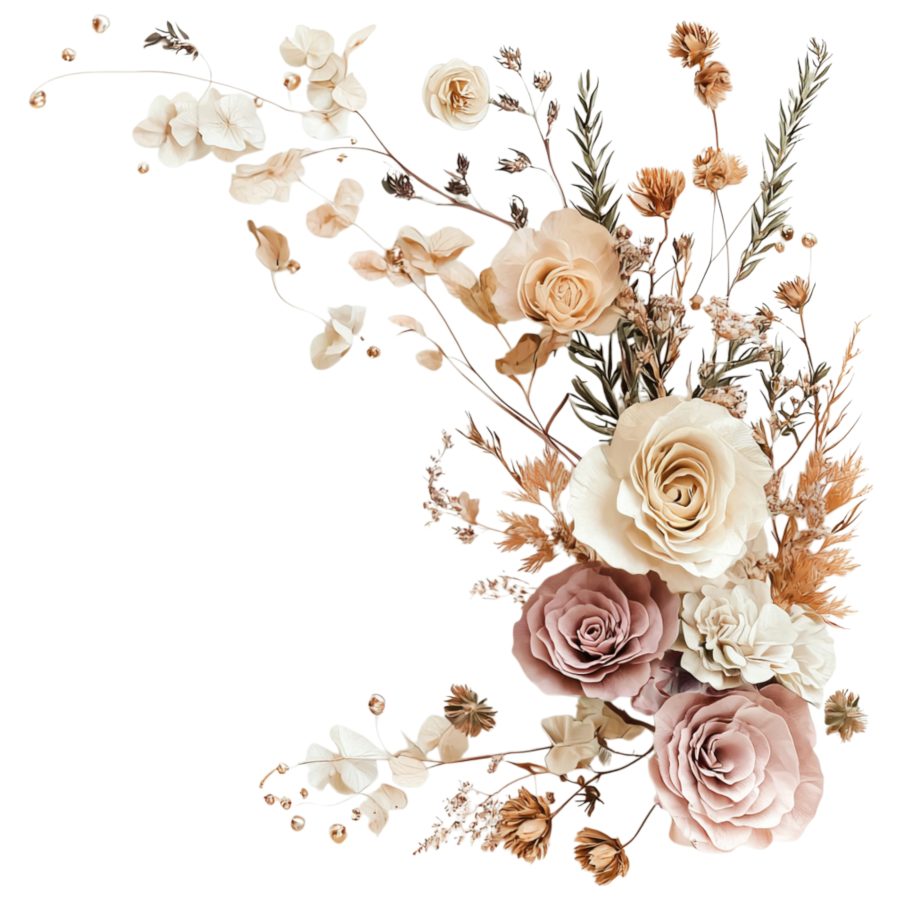 Carta A4 Fiori Chic 1