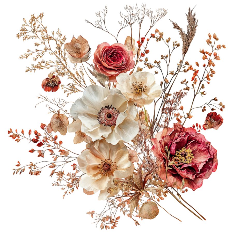 Carta A4 Fiori Chic 4