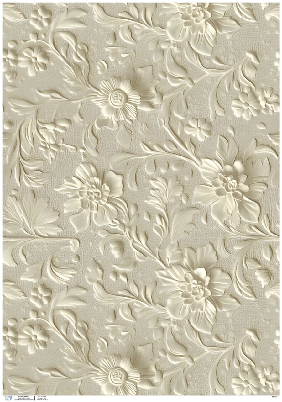 LP Bollorè Bassorilievo Fiori