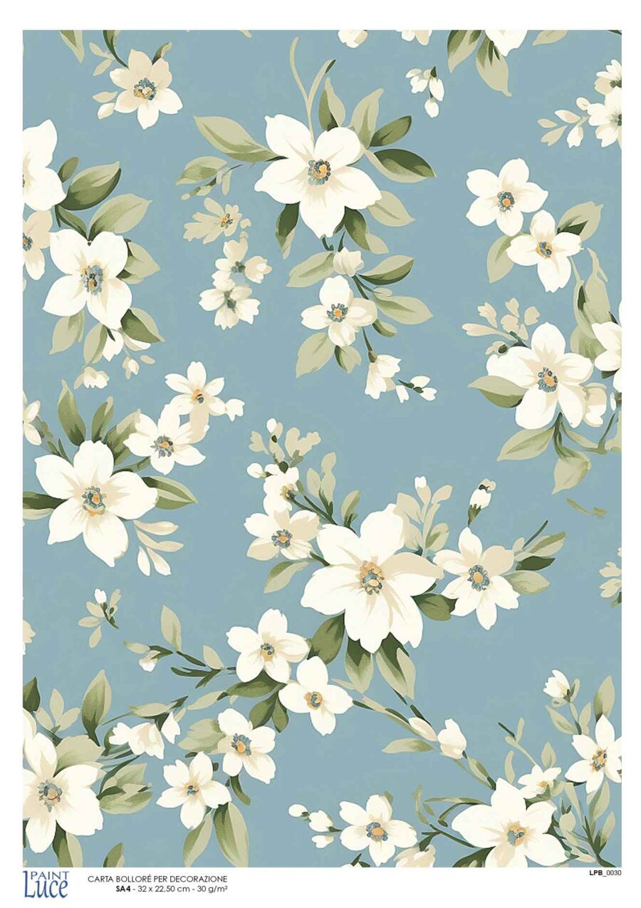 LP Bollorè Fiorellini base celeste