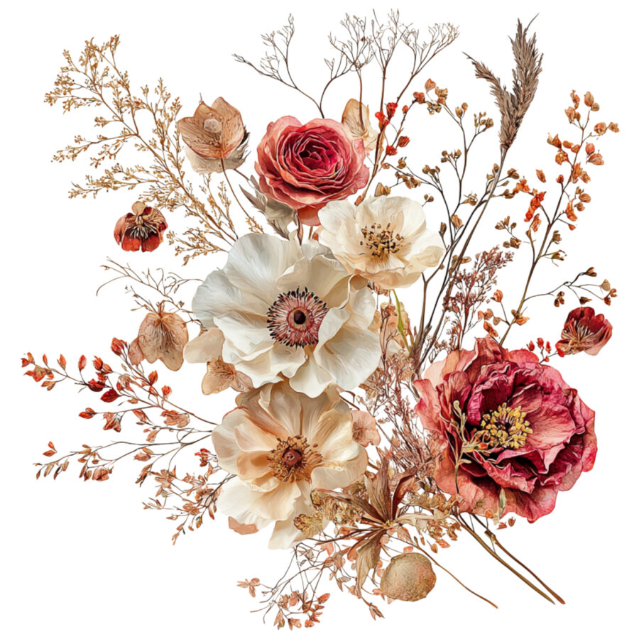 Carta A4 Fiori Chic 4