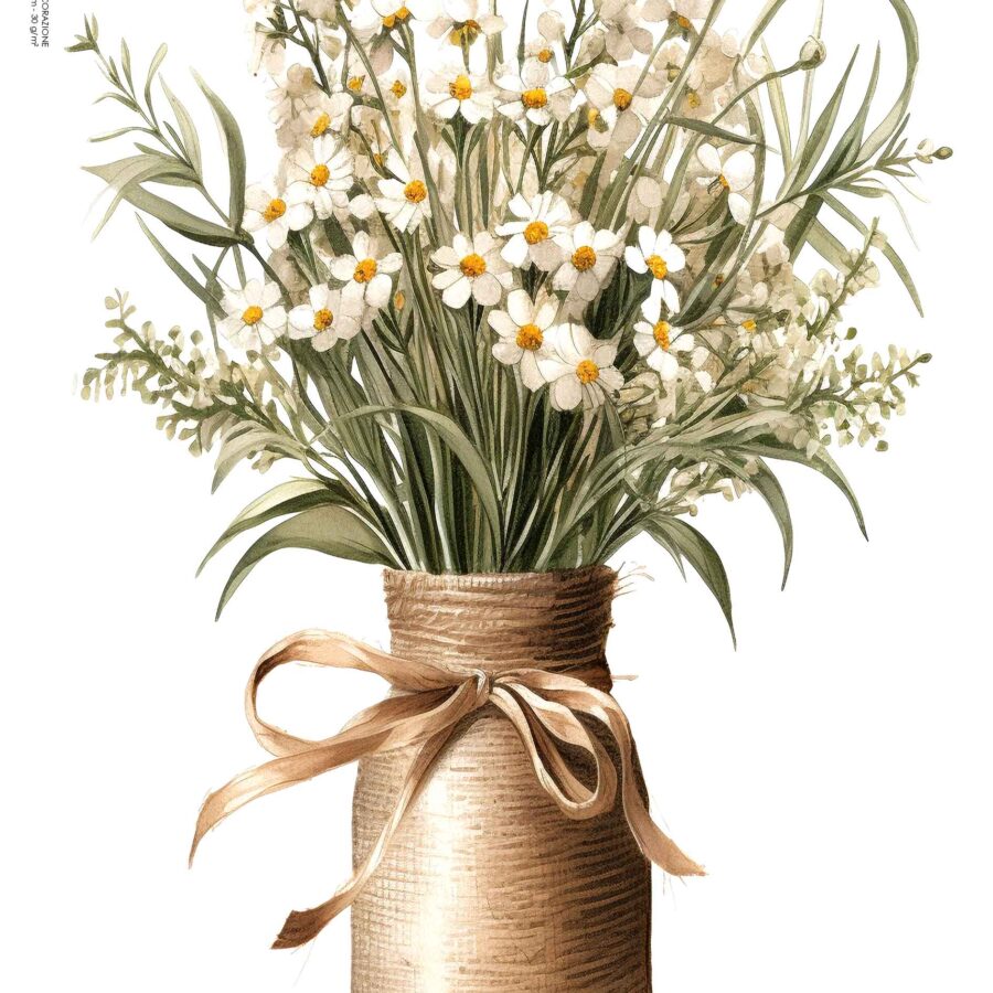 LP Bollorè Vaso di Margherite