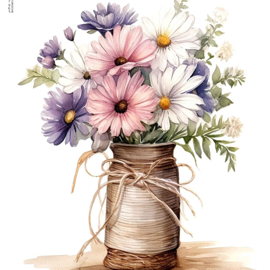 LP Bollorè Vaso di Gerbere