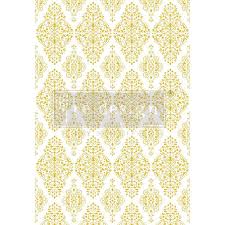 Redesign Décor Transfers® – Kacha Gold damask