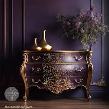 Redesign Décor Transfers® Gold Foil Kacha – Manor Swirls