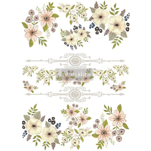 Redesign Décor Transfers® – Painted Florals