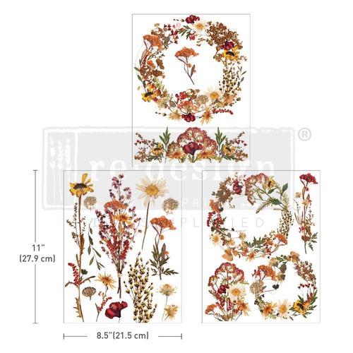 Redesign Décor Transfers® – Dried Wildflowers